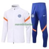 Chelsea Ensemble Vestes d'Entraînement 21-22 Blanche Pour Homme